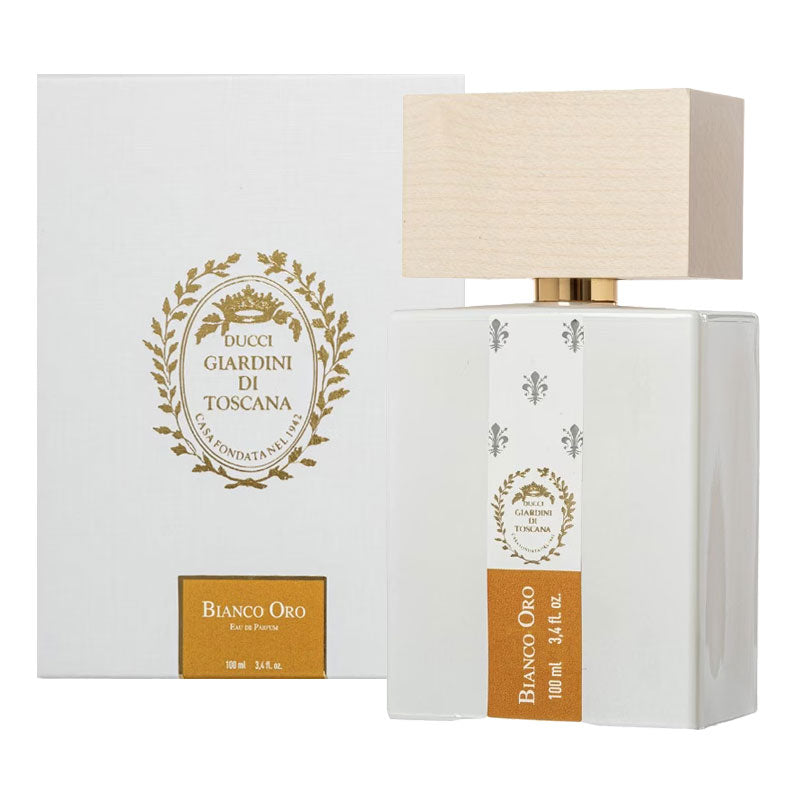 Bianco Oro by Giardini di Toscana – 100ml – L’Incanto Speziato e Ambrato della Toscana