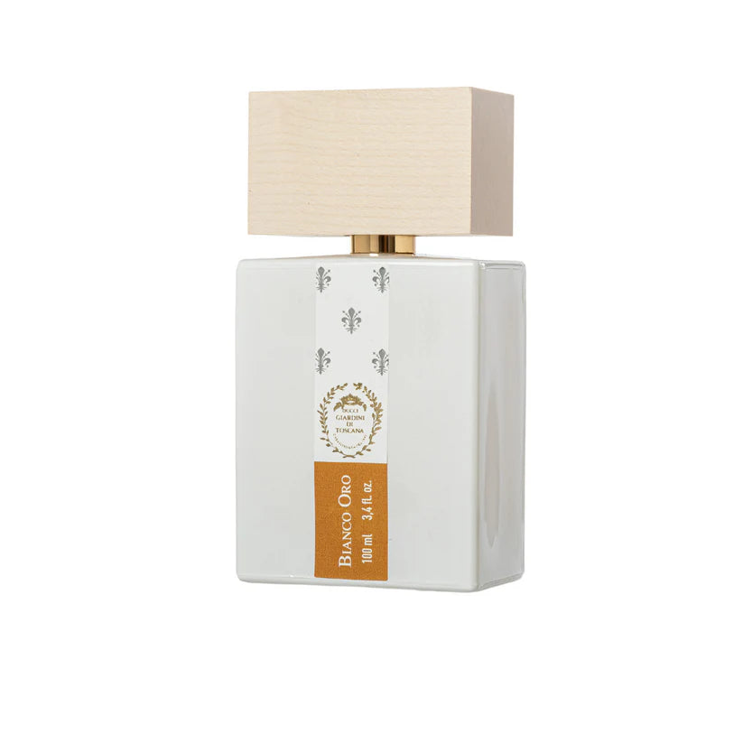 Bianco Oro by Giardini di Toscana – 100ml – L’Incanto Speziato e Ambrato della Toscana